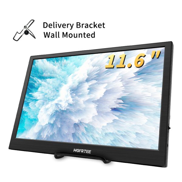 HGFRTEE 11.6-Inch Portable Display, Built-In Speaker, HD Resolution , 60Hz Refresh Rate - Ideal For Work & Entertainmen - 이미지 10