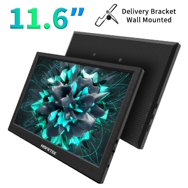 HGFRTEE 11.6-Inch Portable Display, Built-In Speaker, HD Resolution , 60Hz Refresh Rate - Ideal For Work & Entertainmen - 이미지 11